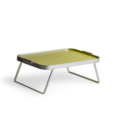 Lap Tray in Sulfur Yellow with Silver Surrounds