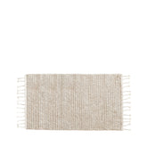 Malawi Rug in Oatmeal 24" W x 48" L