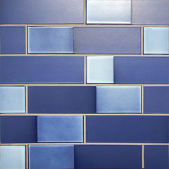 DG6 Sample in Bay Blue Blend Rectangles