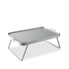Lap Tray in All Silver