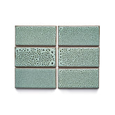 LG7 Sample in Opaque White-Antique Green