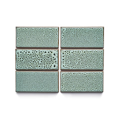 LG7 Sample in Opaque White-Antique Green