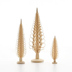 8" Hand Carved Wooden Tree