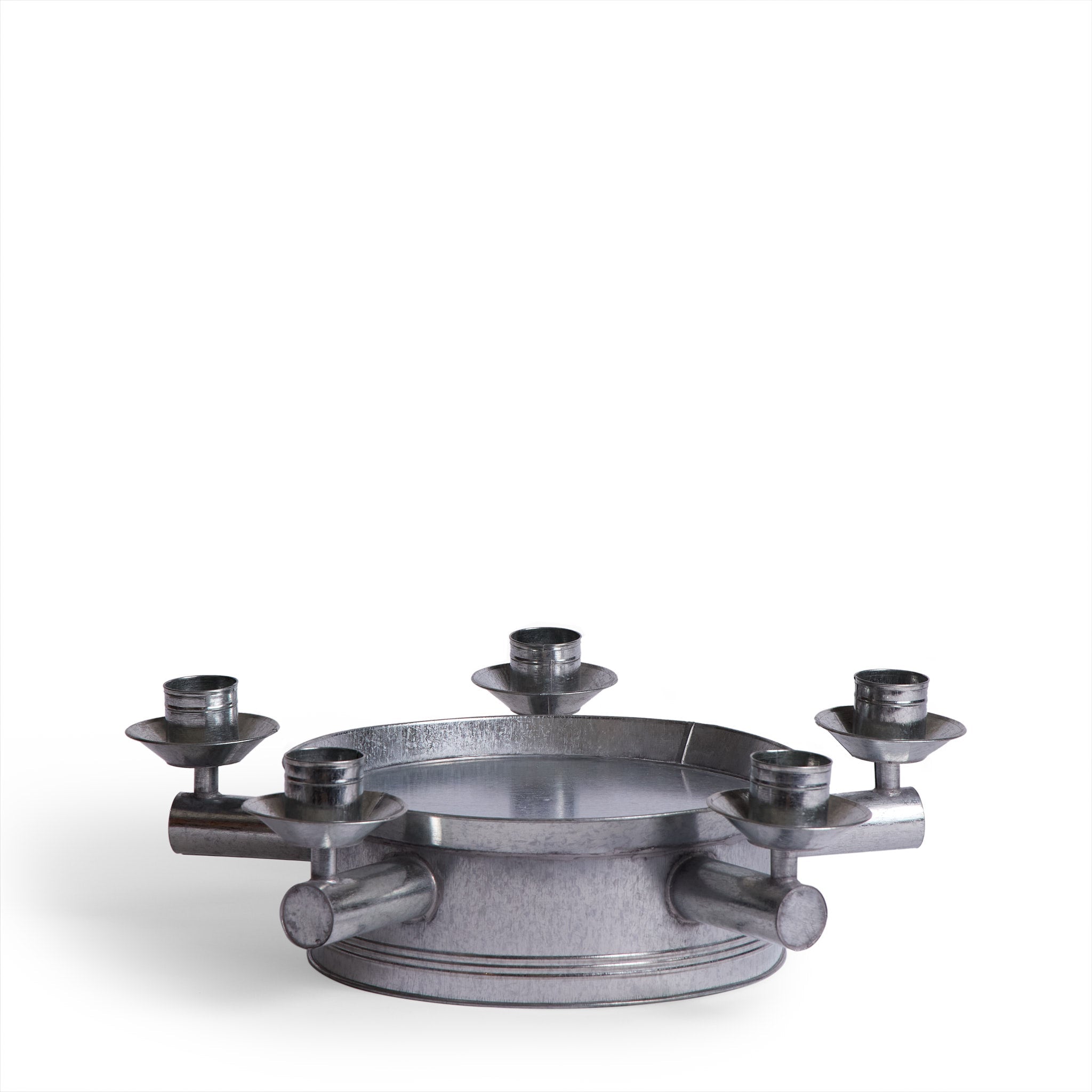 Galvanized Steel Candle Tower