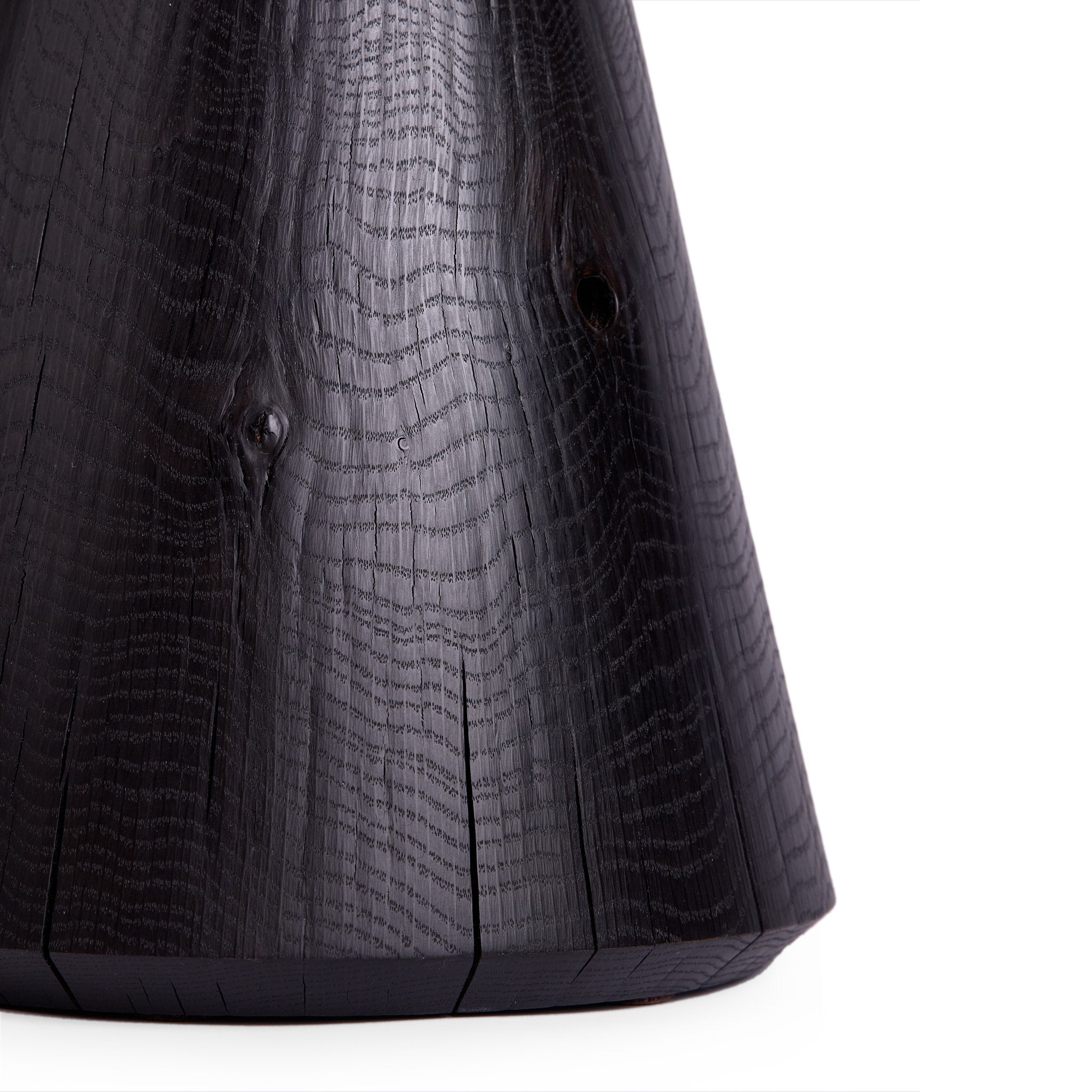 #7 Multi-Facet Pedestal in Oxidized Oak