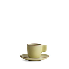 Espresso Cup & Saucer Set in Lemon Rind