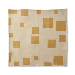 Casa Pattern Napkin in Leather & Celery