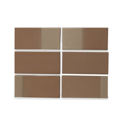 DG11 Sample in Natural Manganese Blend Rectangles