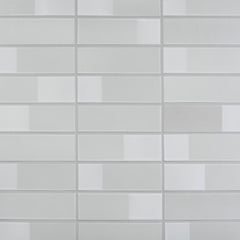 DG17 Sample in Mid-Century White Blend Rectangles