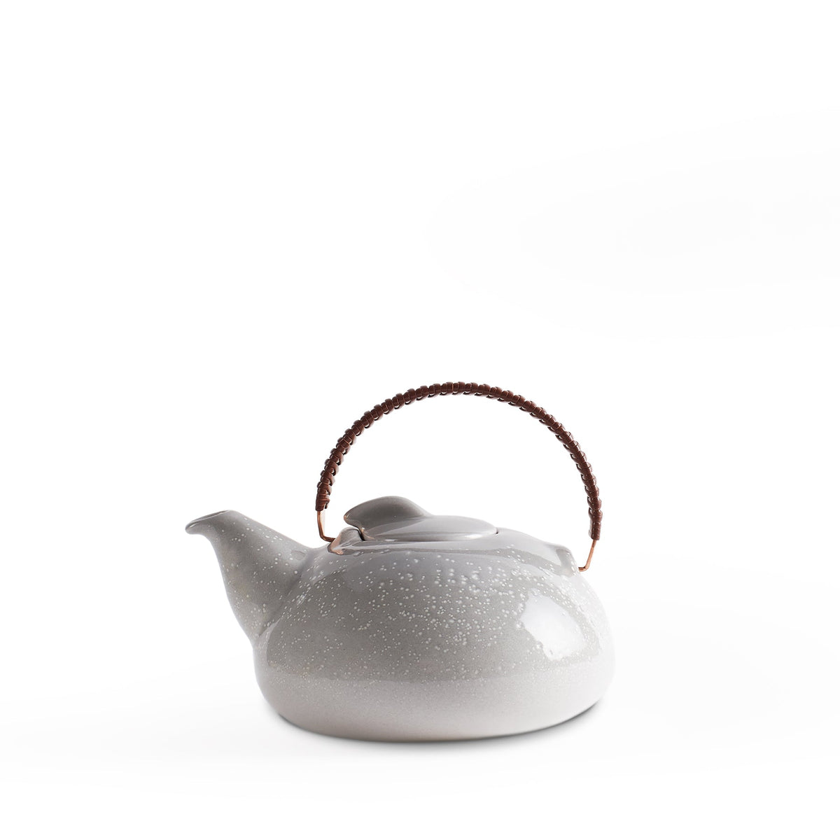 Large Teapot in Light Grey Whale Gradient