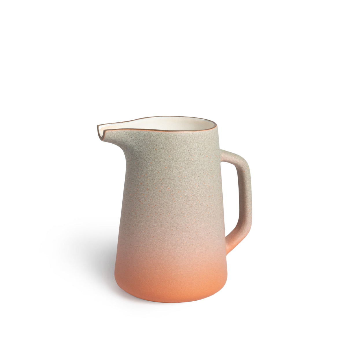 Large Pitcher in Fog and Tangerine