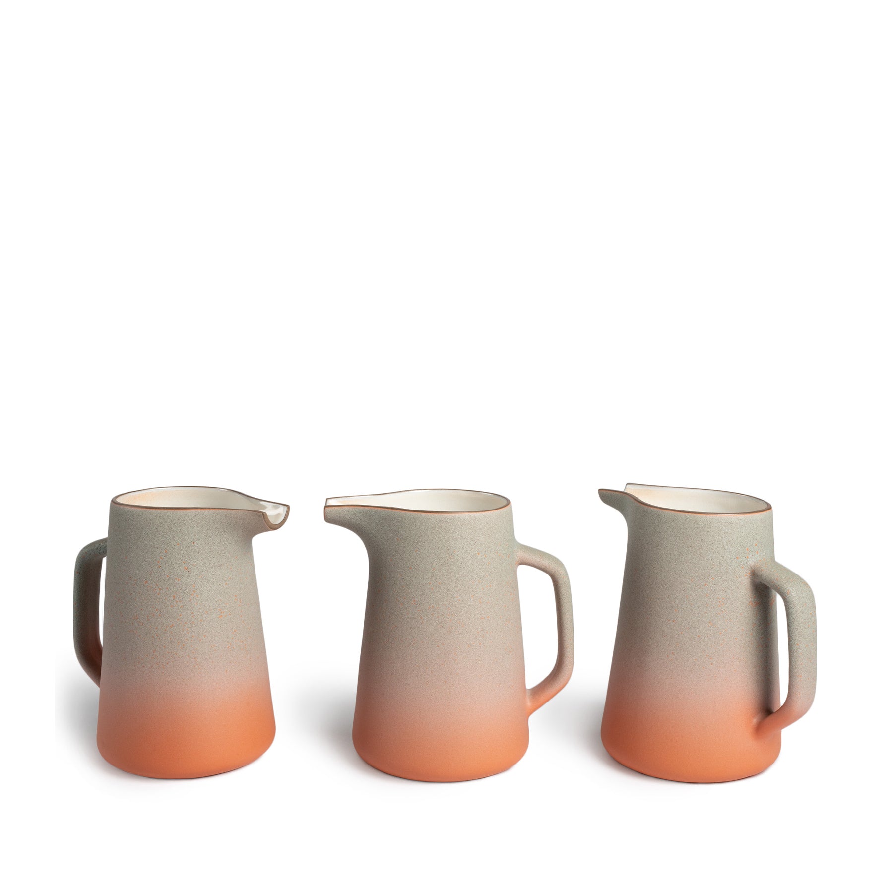 Large Pitcher in Fog and Tangerine