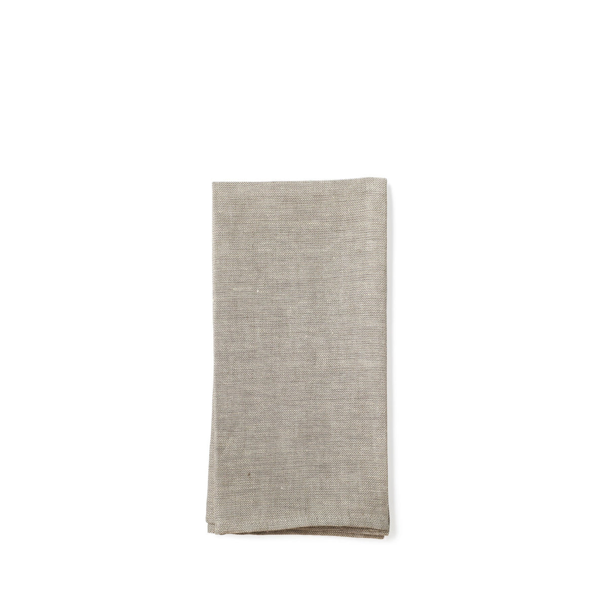 Linen Hopsack Napkins in Natural Gray (Set of 2)