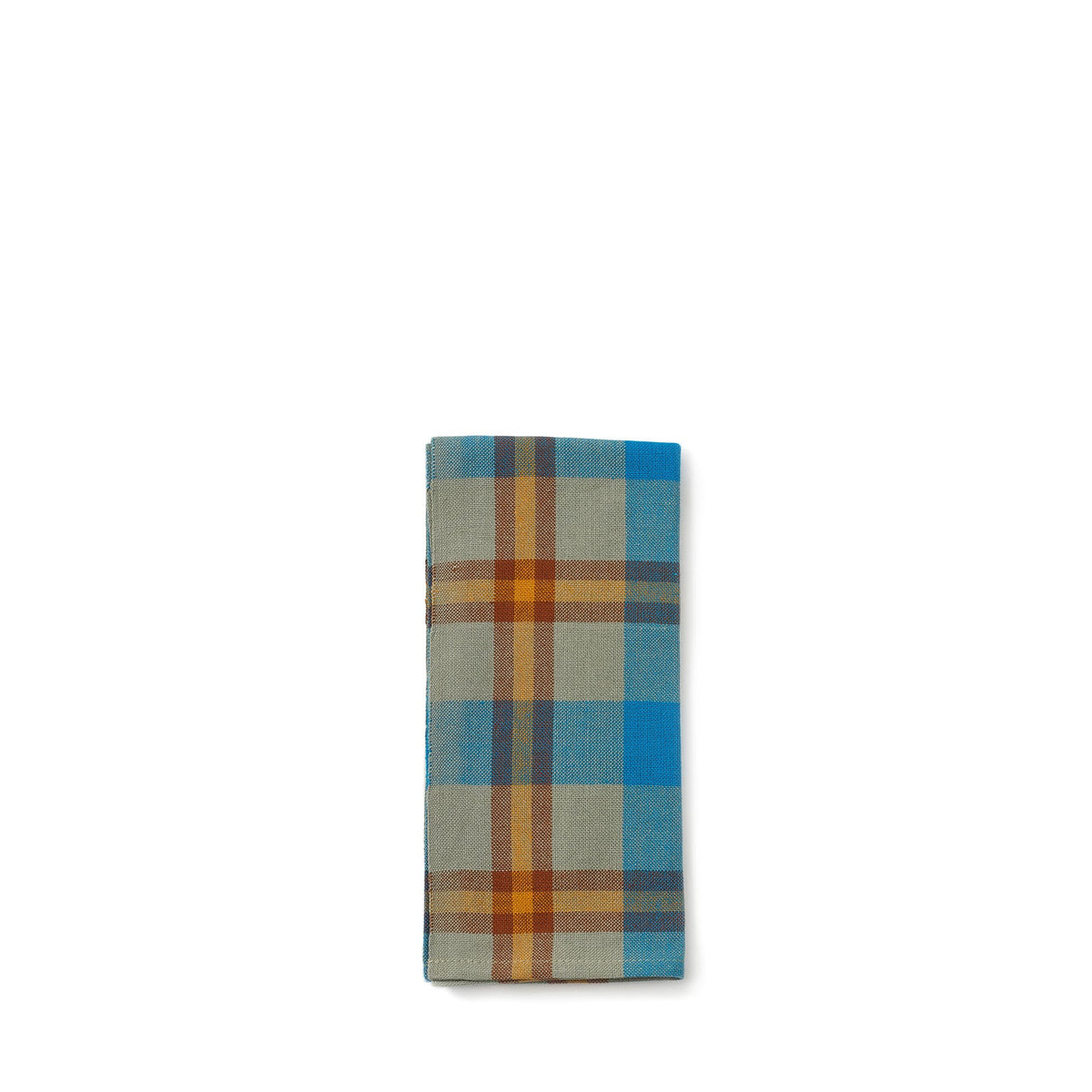 Charleston Plaid Napkin in Bay (Set of 2)