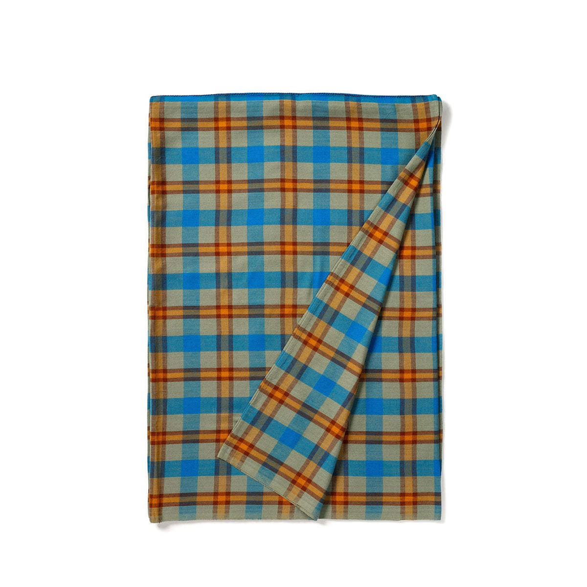 Charleston Plaid Tablecloth in Bay