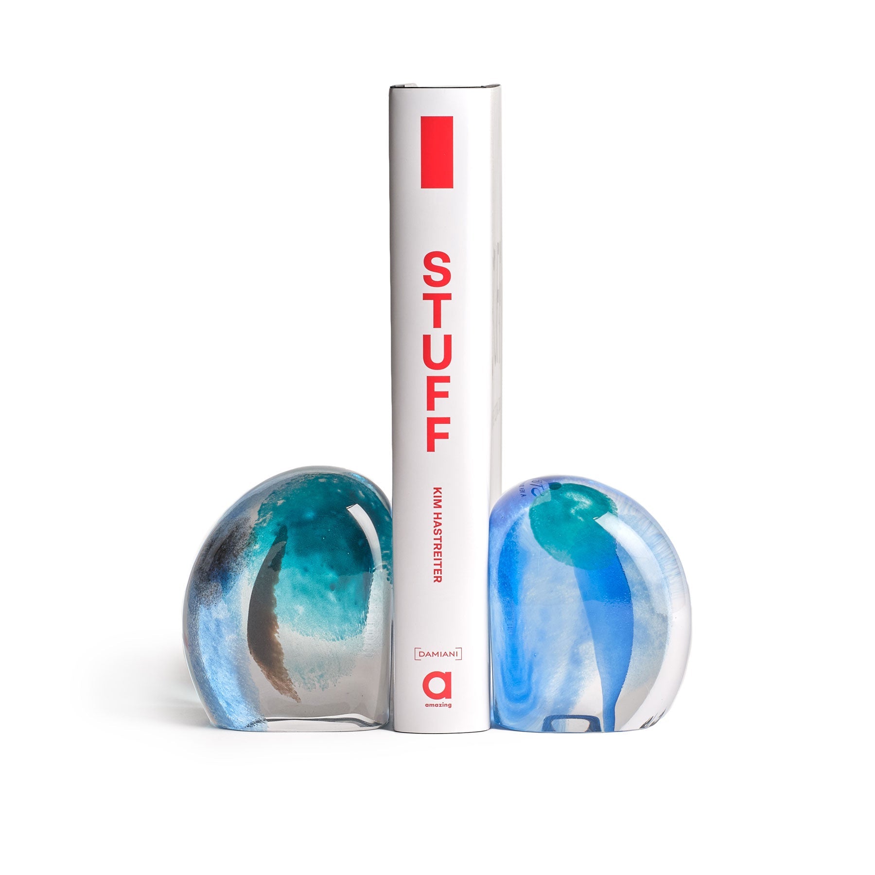 Blue Book End (Set of 2)