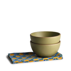 Cereal Bowl Set in Pesto